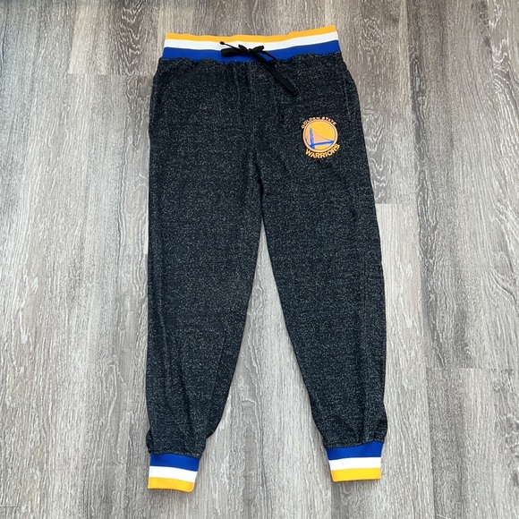 Golden State Warriors NBA Basketball Warmup Jogger Sweatpants Medium - Picture 2 of 12